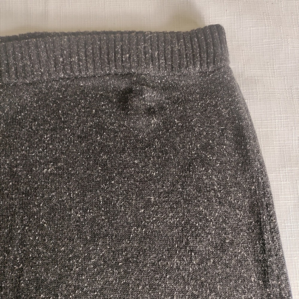 J. Jill Women's Skirt L black tweed 55% Silk 45% Cotton Skirt NWT - Picture 5 of 16